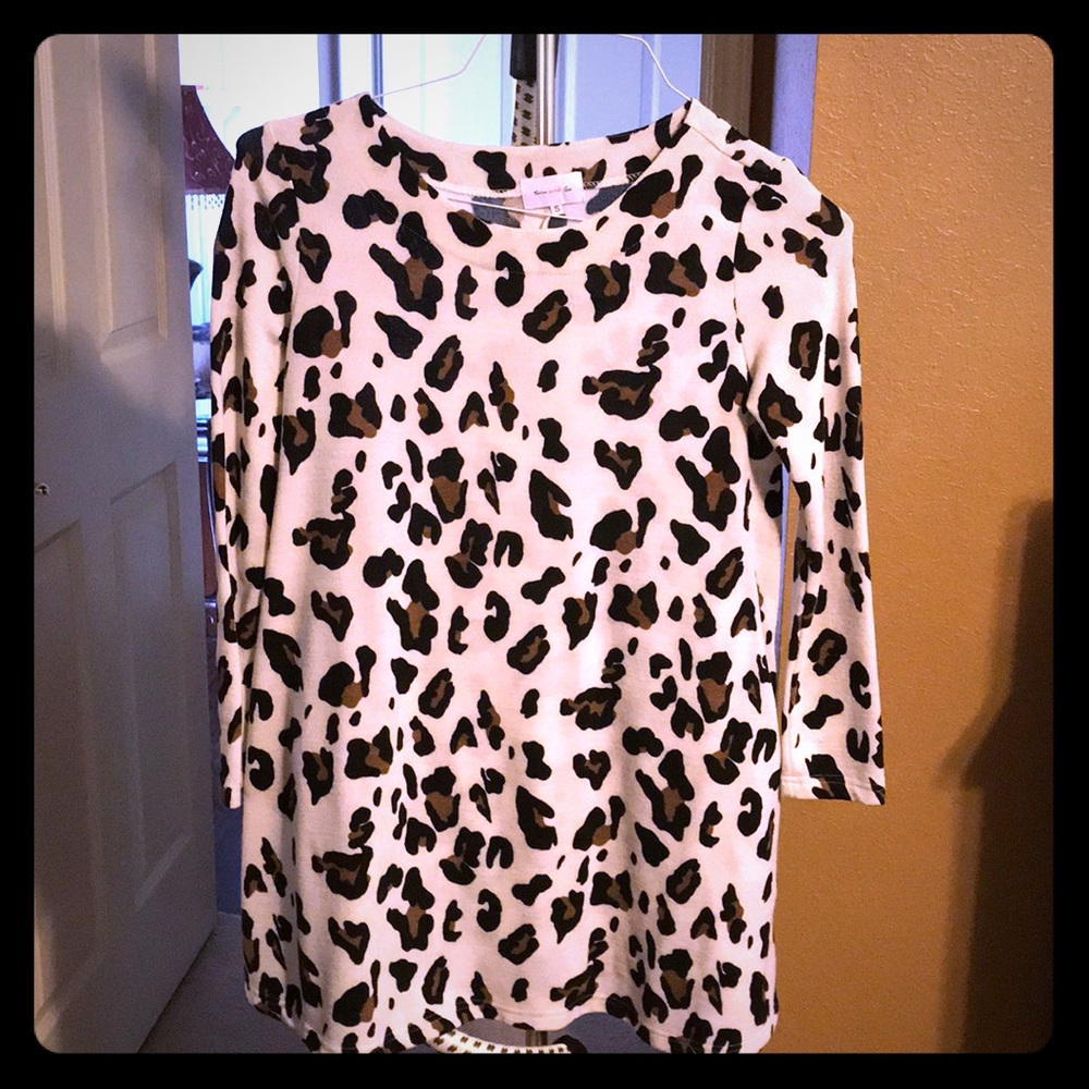 Leopard sweater dress 🖤